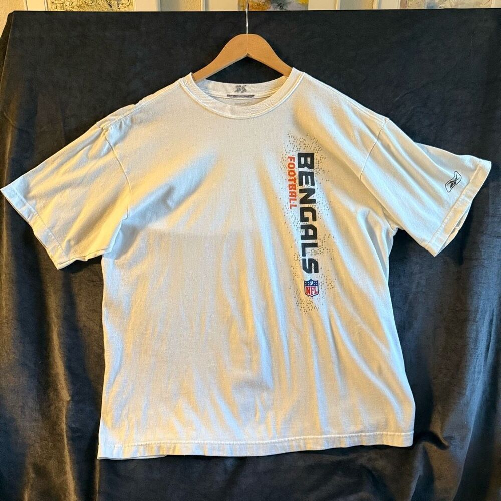 Reebok Mens NFL Cincinnati Bengals TShirt Size XL Sports Football Joe Burrow Fan - Picture 14 of 14